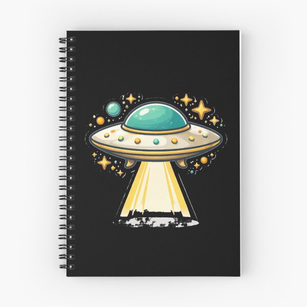 Item preview, Retro UFO Beam – Mid Century Atomic Space Art designed and sold by Galskap.