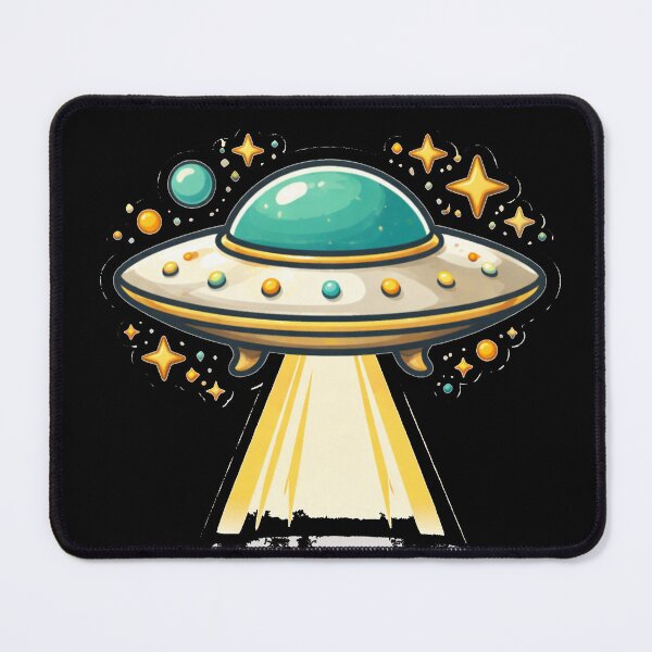 Item preview, Retro UFO Beam – Mid Century Atomic Space Art designed and sold by Galskap.