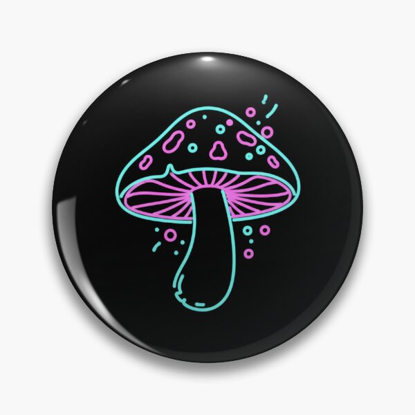 Item preview, Electric Neon Mushroom Glow designed and sold by HoruxDesign.