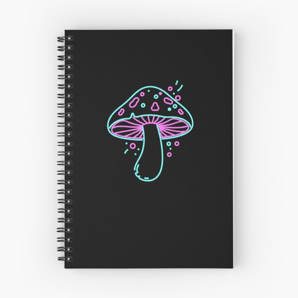 Item preview, Electric Neon Mushroom Glow designed and sold by HoruxDesign.