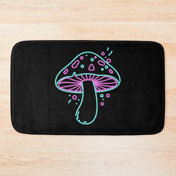 Item preview, Electric Neon Mushroom Glow designed and sold by HoruxDesign.