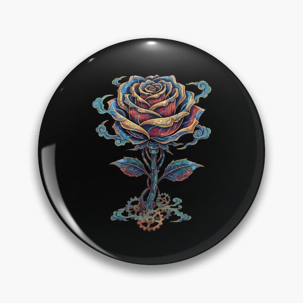 Item preview, Cybernetic Rose Bio-Mechanical Art designed and sold by HoruxDesign.