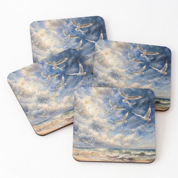 Item preview, A flock of seagulls designed and sold by sid1802.