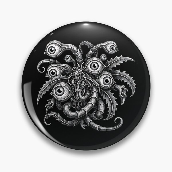 Item preview, Alien Eye Orchid Vintage Sketch designed and sold by HoruxDesign.