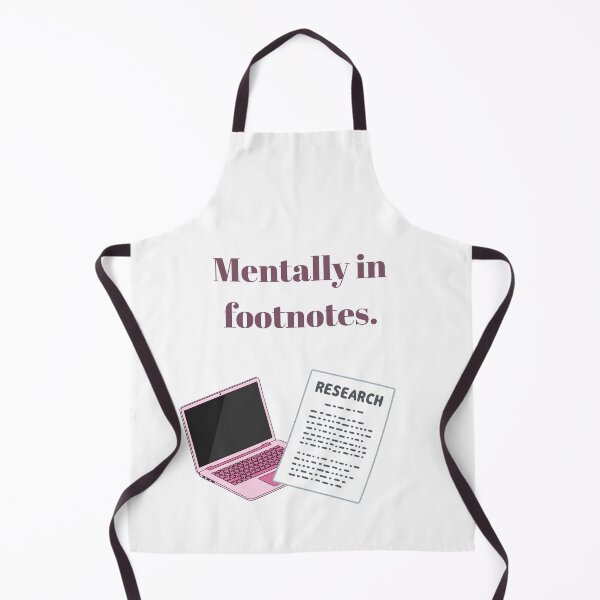Item preview, Mentally in Footnotes | Academic Humor designed and sold by NCODesigns.