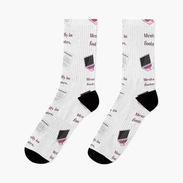 Item preview, Mentally in Footnotes | Academic Humor designed and sold by NCODesigns.