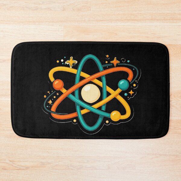 Item preview, Atomic Orbit Symbol – Mid Century Modern Space Art designed and sold by Galskap.