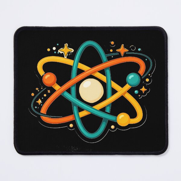 Item preview, Atomic Orbit Symbol – Mid Century Modern Space Art designed and sold by Galskap.