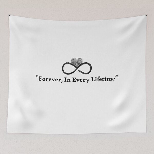 Item preview, Forever, In Every Lifetime – Eternal Love Infinity Art designed and sold by mon369000.