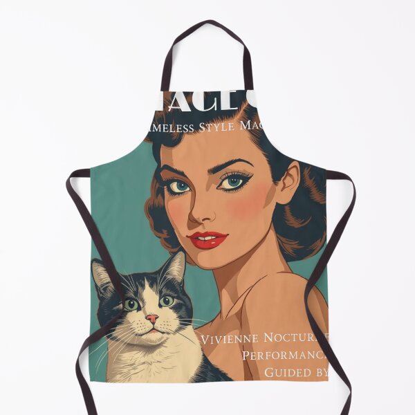 Item preview, Vintage Elegant Cat Girl designed and sold by Vintage City.