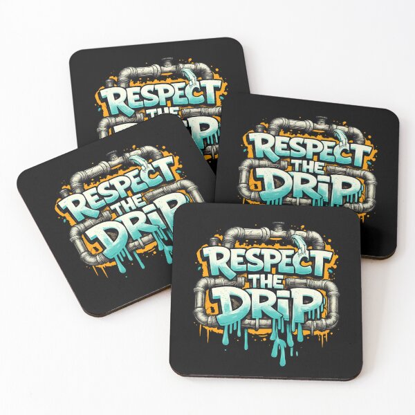 Item preview, Respect the Drip – Plumber Graffiti Street Art Humor designed and sold by SidTastic .