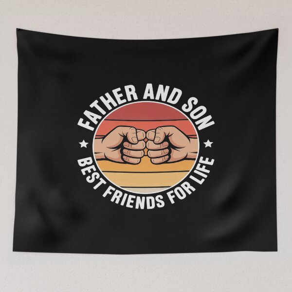 Item preview, Father and Son Friends For Life Father's Day designed and sold by tlallimicrichi.