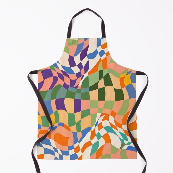 Artikelvorschau, Bauhaus Abstract Wavy Checkerboard entworfen und verkauft von Timegraf.