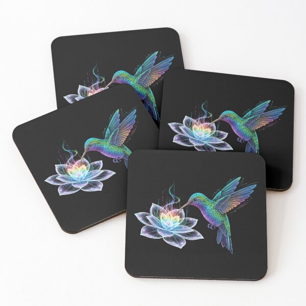 Item preview, Holographic Hummingbird Future Nature designed and sold by HoruxDesign.