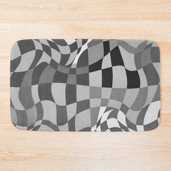 Artikelvorschau, Bauhaus Abstract Wavy Checkerboard entworfen und verkauft von Timegraf.