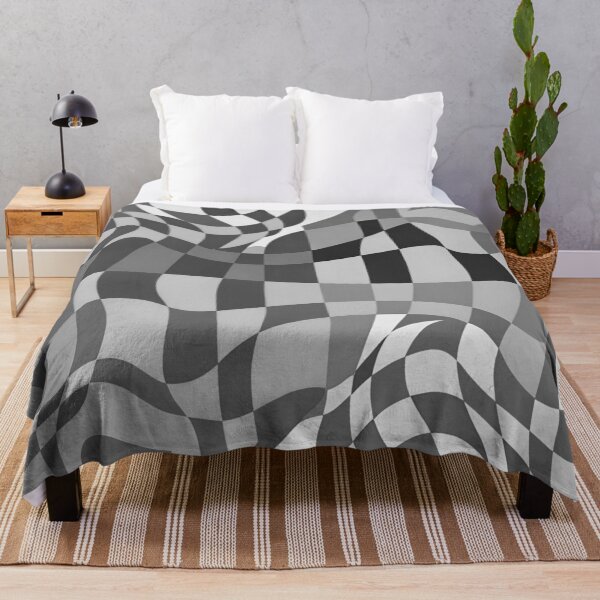 Item preview, Bauhaus Abstract Wavy Checkerboard designed and sold by Timegraf.