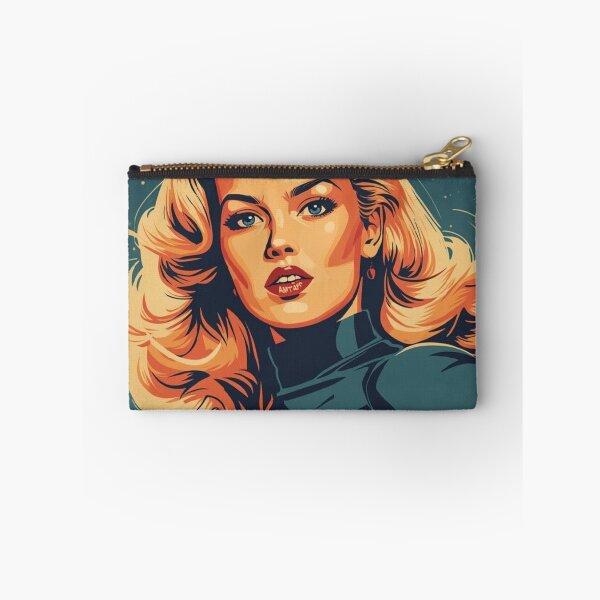 Item preview, Vintage Female Blue Superhero Star designed and sold by Vintage City.