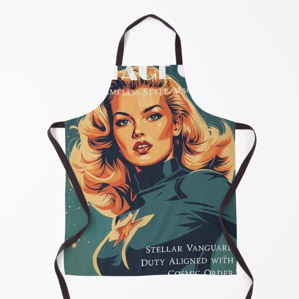 Item preview, Vintage Female Blue Superhero Star designed and sold by Vintage City.