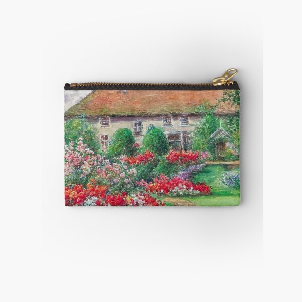 Item preview, Old Mill House Gardens with Roses and Begonias designed and sold by tomorrowsart.