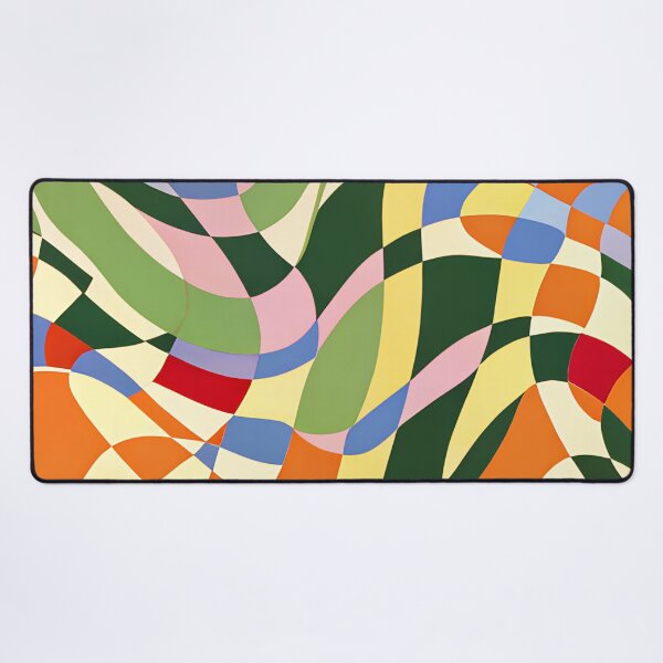 Artikelvorschau, Bauhaus Abstract Wavy Checkerboard entworfen und verkauft von Timegraf.