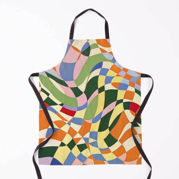 Artikelvorschau, Bauhaus Abstract Wavy Checkerboard entworfen und verkauft von Timegraf.
