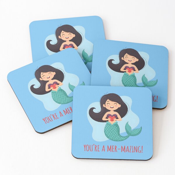 Item preview, You’re a Mer-mazing! – Cute Mermaid Valentine Design designed and sold by Sea Gem.