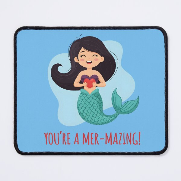 Item preview, You’re a Mer-mazing! – Cute Mermaid Valentine Design designed and sold by Sea Gem.