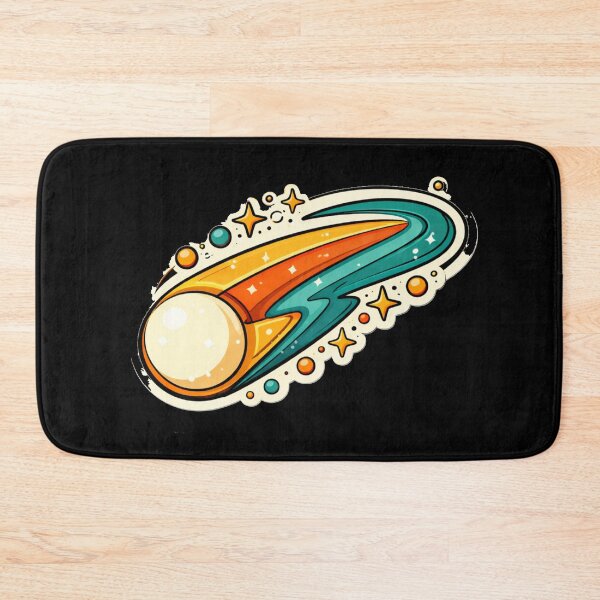 Item preview, Retro Shooting Star – Mid Century Atomic Comet Art designed and sold by Galskap.