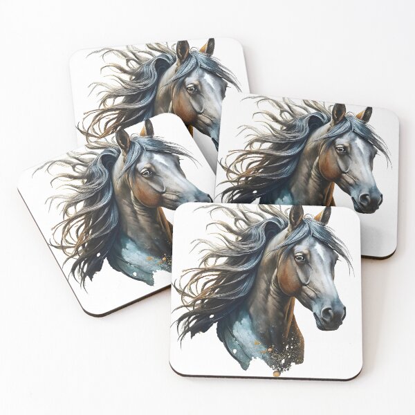 Item preview, Majestic Powerful Horse Running Wild Beauty Freedom Grace Energy designed and sold by Rostislav Bouda.