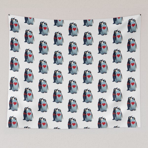 Item preview, Penguin Love Valentine's Day Design designed and sold by AKANKEDESIGN.