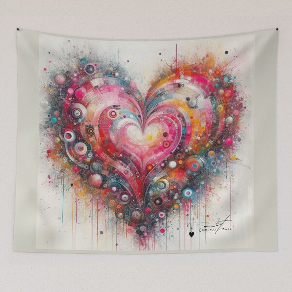 Item preview, Radiant Pulse: The Infinite Heart (My Ai Art) designed and sold by Goodbrain_Arts.