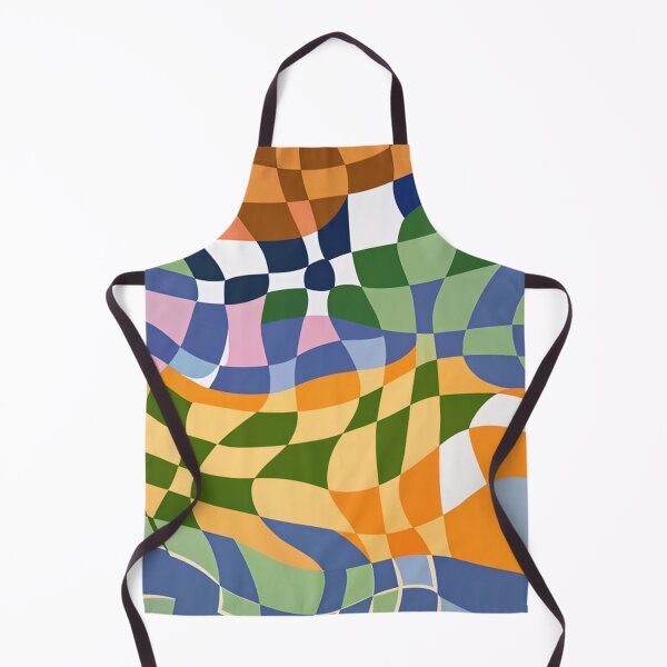 Artikelvorschau, Bauhaus Abstract Wavy Checkerboard entworfen und verkauft von Timegraf.