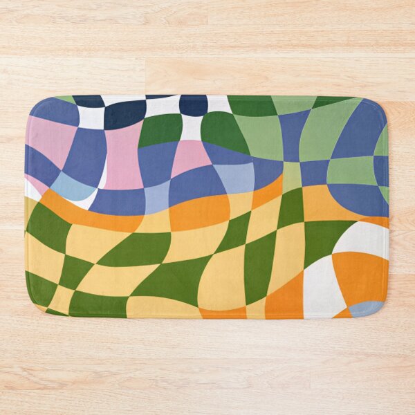 Artikelvorschau, Bauhaus Abstract Wavy Checkerboard entworfen und verkauft von Timegraf.