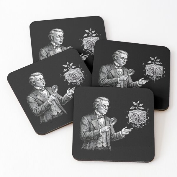 Item preview, Victorian Space Botanist Etching designed and sold by HoruxDesign.