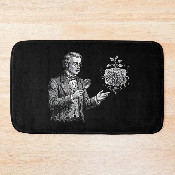Item preview, Victorian Space Botanist Etching designed and sold by HoruxDesign.