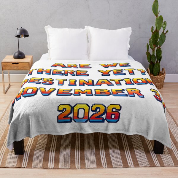 Item preview, ✴️ARE WE THERE YET? DESTINATION NOVEMBER 3, 2026✴️ - ARCADE STYLE designed and sold by WheelieGdArt.