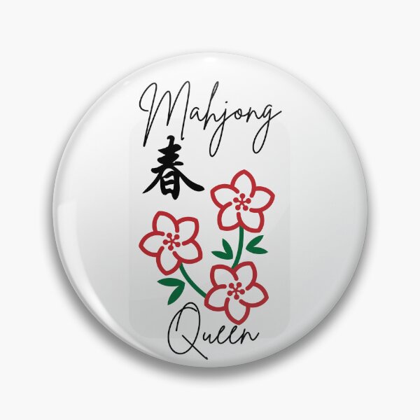Item preview, Mahjong Mahjongg Flower designed and sold by GinnaRay.