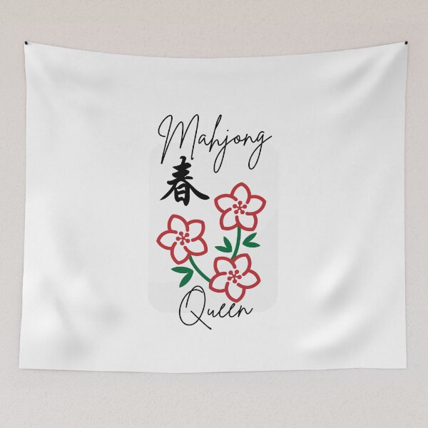 Item preview, Mahjong Mahjongg Flower designed and sold by GinnaRay.