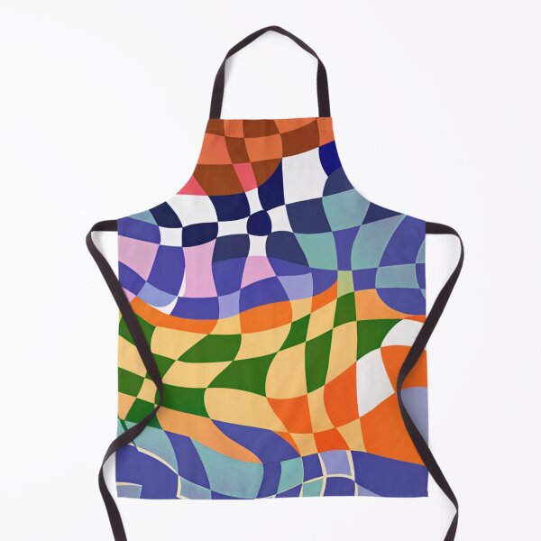 Artikelvorschau, Bauhaus Abstract Wavy Checkerboard entworfen und verkauft von Timegraf.