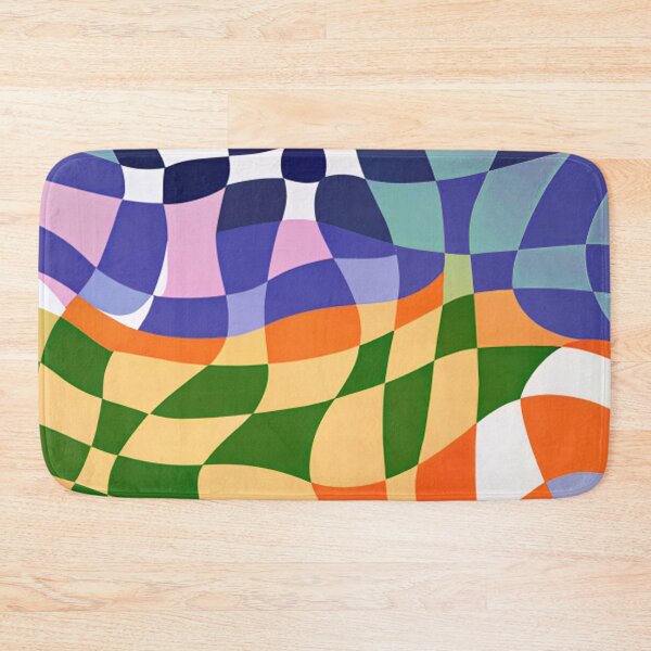 Artikelvorschau, Bauhaus Abstract Wavy Checkerboard entworfen und verkauft von Timegraf.