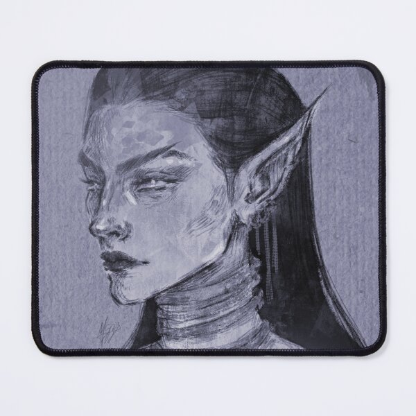 Item preview, FANTASY ELF WOMAN PORTRAIT PURPLE designed and sold by LIS AND MELIVERSO.