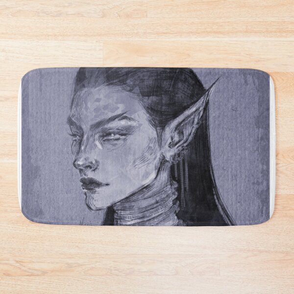 Item preview, FANTASY ELF WOMAN PORTRAIT PURPLE designed and sold by LIS AND MELIVERSO.