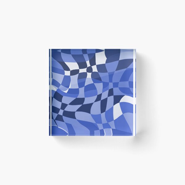 Artikelvorschau, Bauhaus Abstract Wavy Checkerboard entworfen und verkauft von Timegraf.