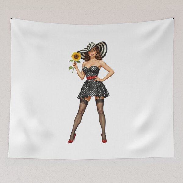 Item preview, "Retro Glamour: Charm and Audacity of Pin-Ups” designed and sold by CHRIST5000.