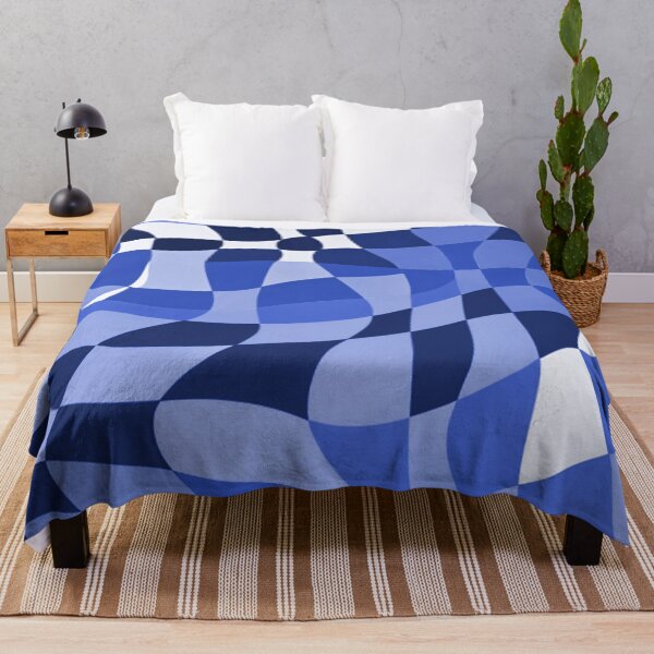 Item preview, Bauhaus Abstract Wavy Checkerboard designed and sold by Timegraf.