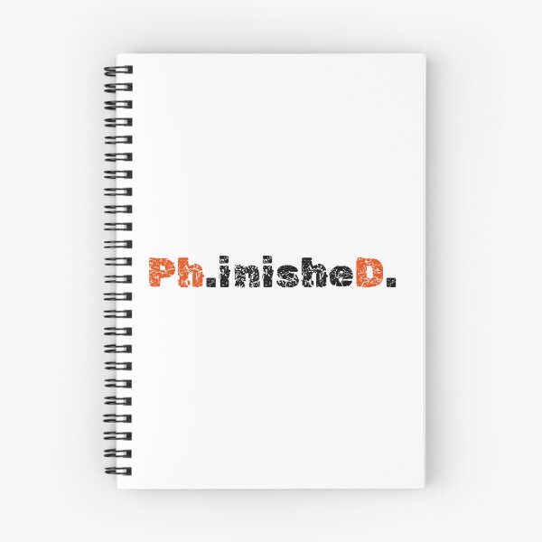 Item preview, Phinished – Graduation Design for PhD Graduates designed and sold by Artycom.