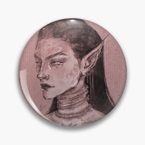 Item preview, FANTASY ELF WOMAN PORTRAIT ROSE designed and sold by LIS AND MELIVERSO.