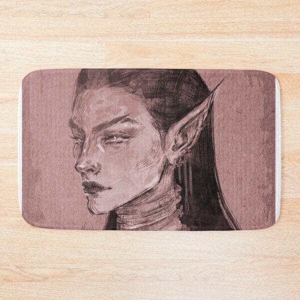 Item preview, FANTASY ELF WOMAN PORTRAIT ROSE designed and sold by LIS AND MELIVERSO.