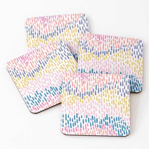 Item preview, Pink abstract dash designed and sold by Newfie Ink and Blooms.