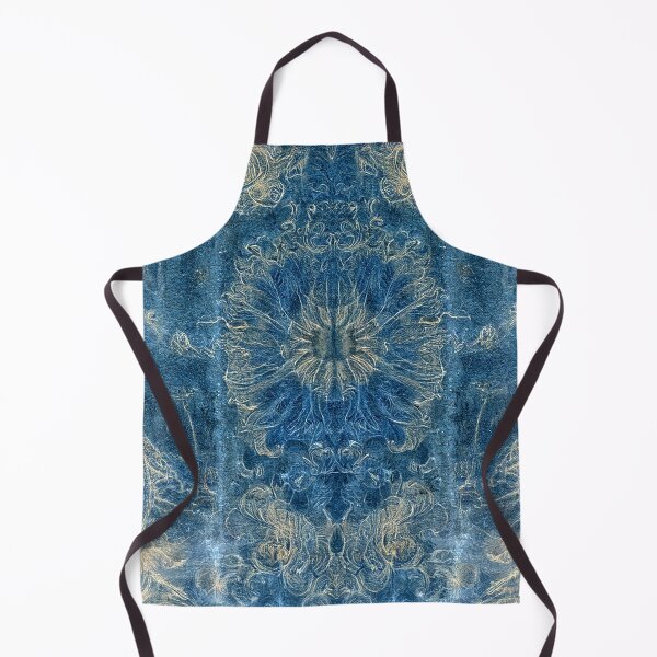 Item preview, The moth and the flower - indigo blue designed and sold by DreaMground.